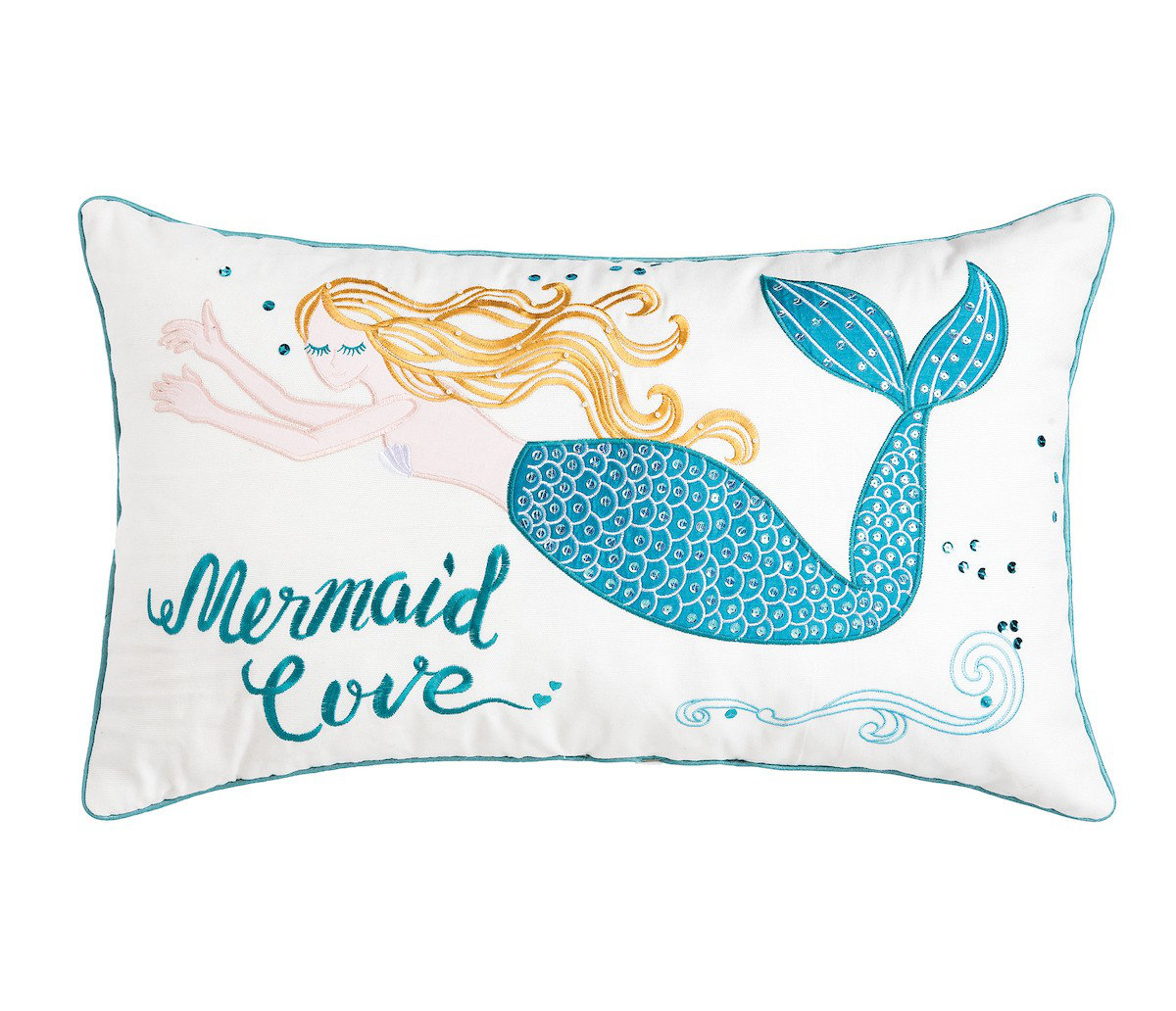 Mermaid shaped pillow best sale